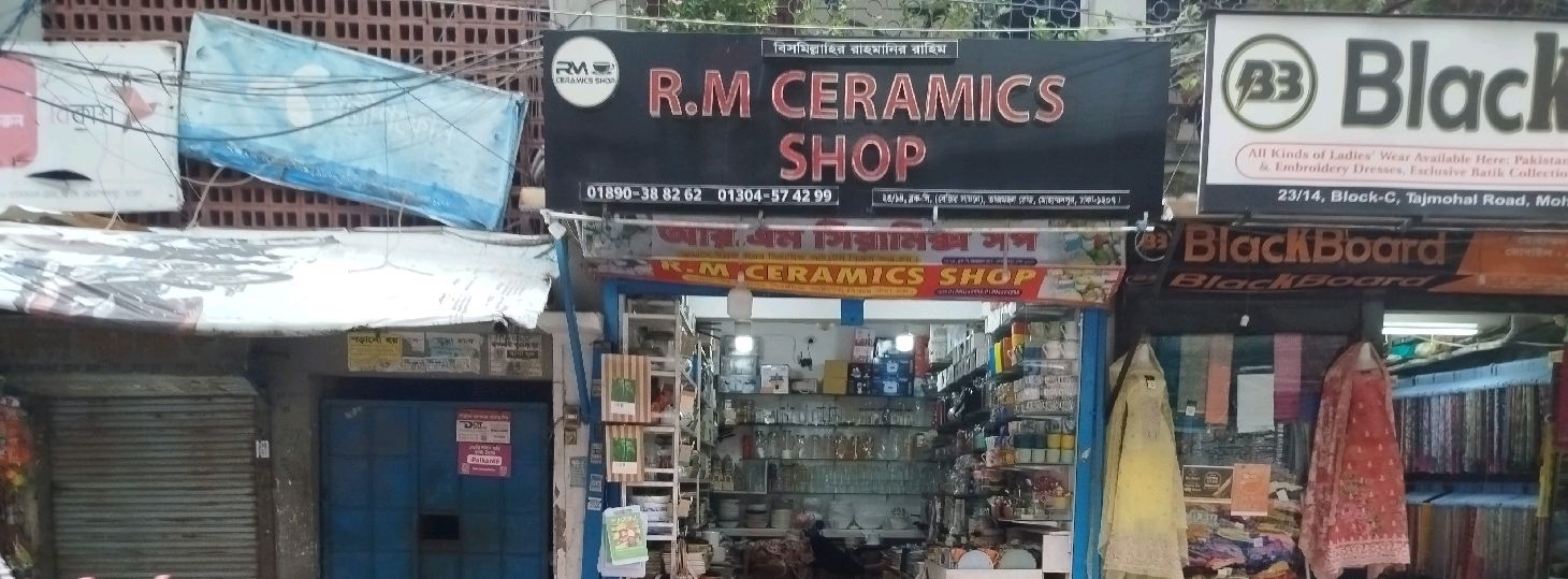 R.M Ceramics Shop